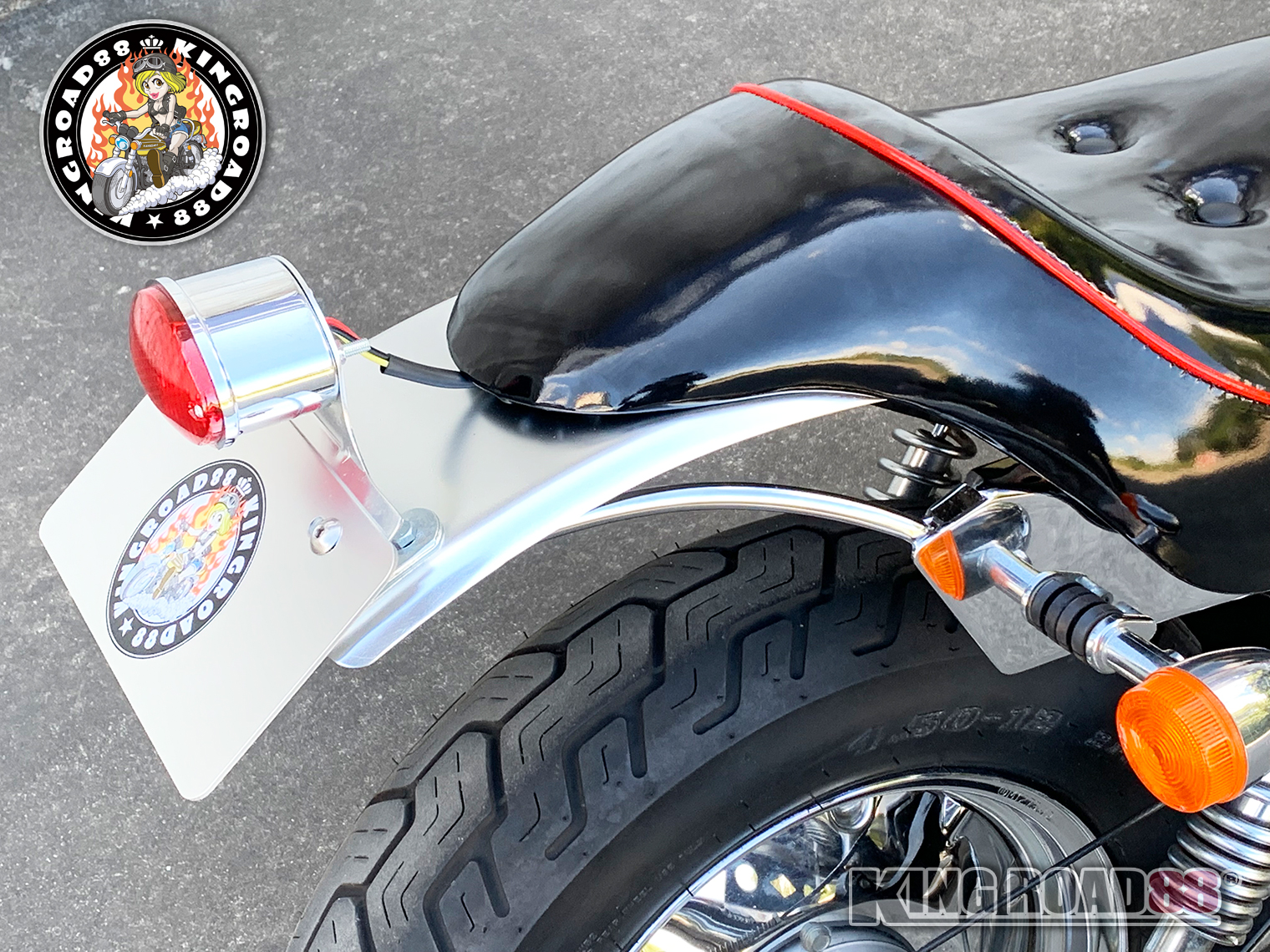ホンダ / マグナ50 / AC13 ☆ KingRoad88 / アルミ / フラットフェンダー / フロント・リア・テール / セット 商品细节  | Yahoo! JAPAN Auction | One Map by FROM JAPAN